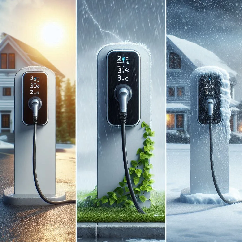 ChargePoint Home Flex in Different Weather